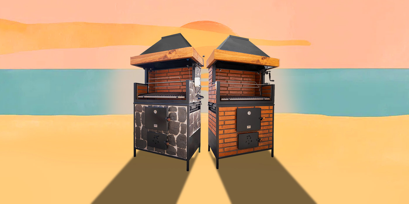Convierte terraza en cocina con quincho modular pequeño Duplex - Hornos ...